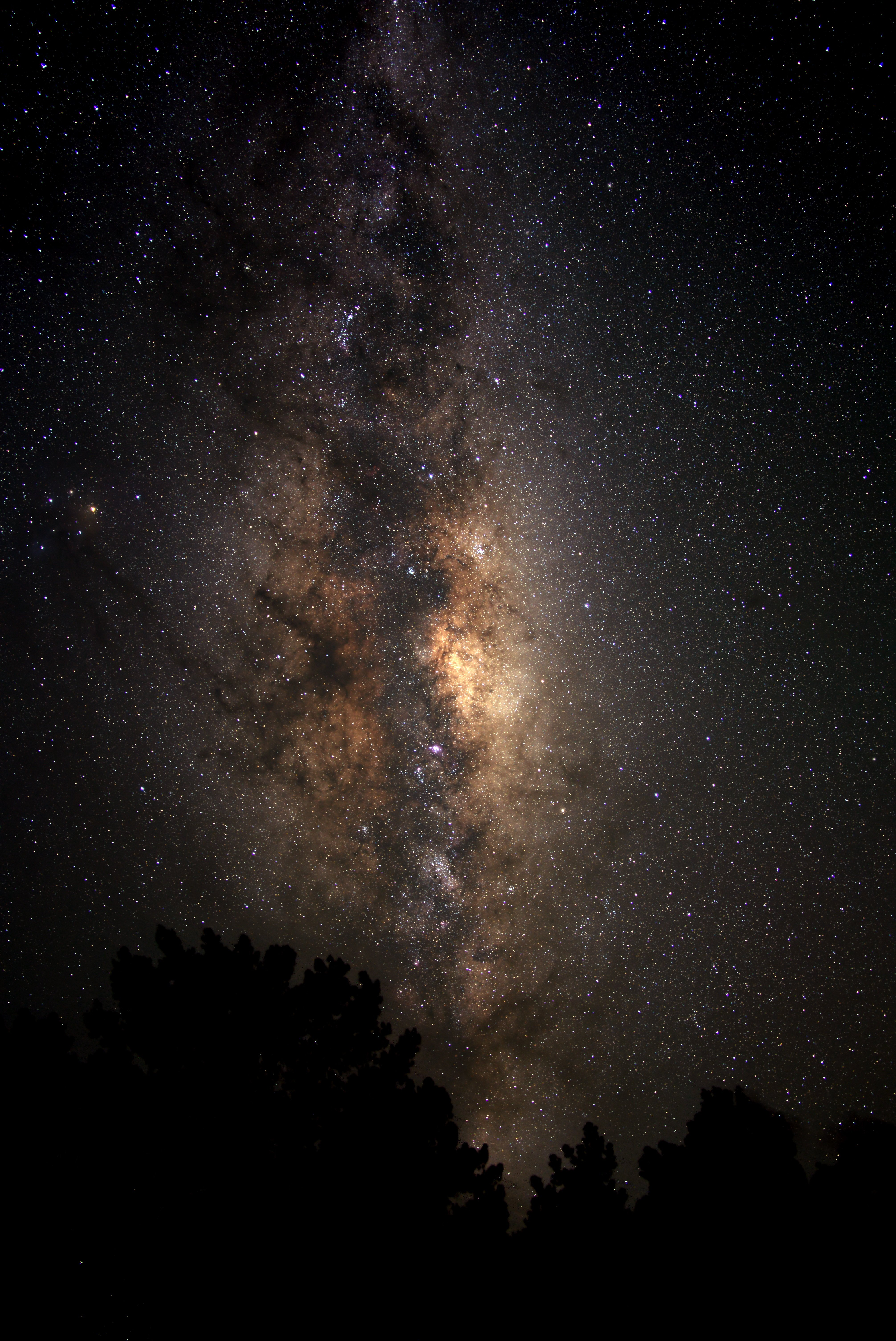 星空下的银河